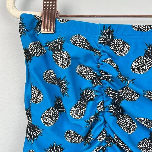 Torrid plus size 12/14 (0 & 1) 2 pc peplum underwire pushup top & ruched bottoms - Picture 4 of 10